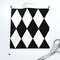 Diamonds Black & White Diamond Geometric Check Custom Printed Fabric by Spoonflower Various Fabrics by the Yard or Fat Quarter